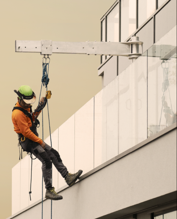 Davit Arm Installation UK | BS 7883 Compliant | Working at Height